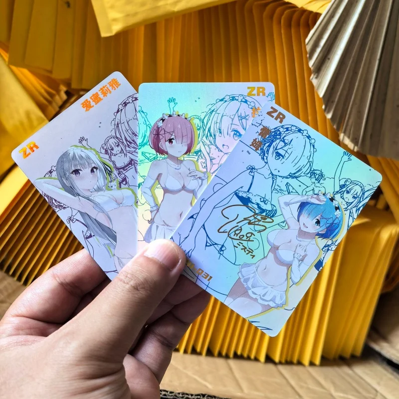 

Коллекционная карта ACG K1 Dream Goddess First Phase Zr Signature Diy Rem Ram Laser Flash Card: Асуна, Нико Робин, Мори Ран — Аниме и игровые коллекционные карты