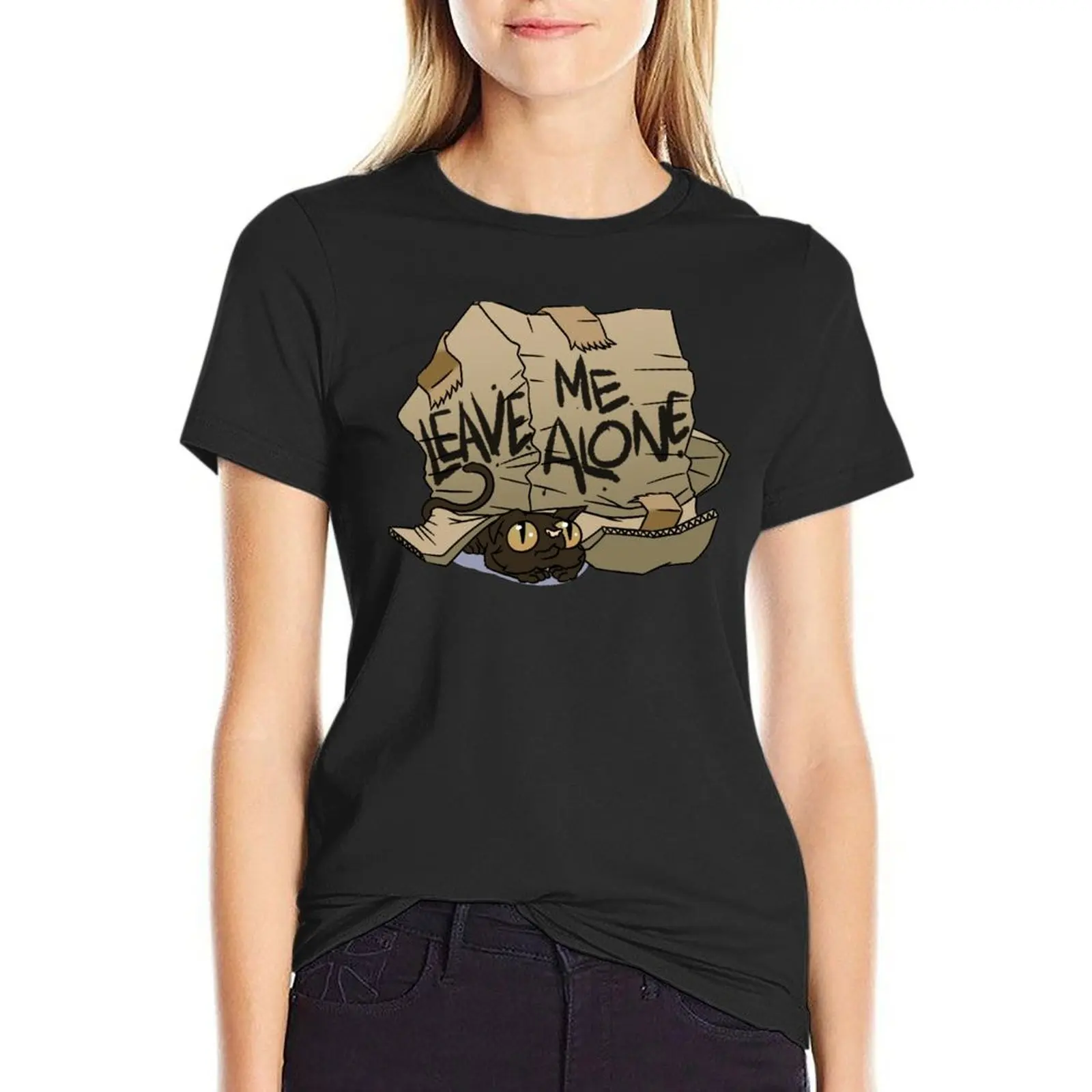 Leave me Alone T-Shirt heavyweights aesthetic clothes T-shirts for Women