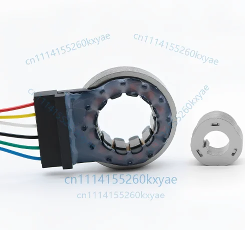 J37xu7103 magnetoresistive rotary transformer outer diameter 37mm 3 pairs of pole axis holes 9.52mm
