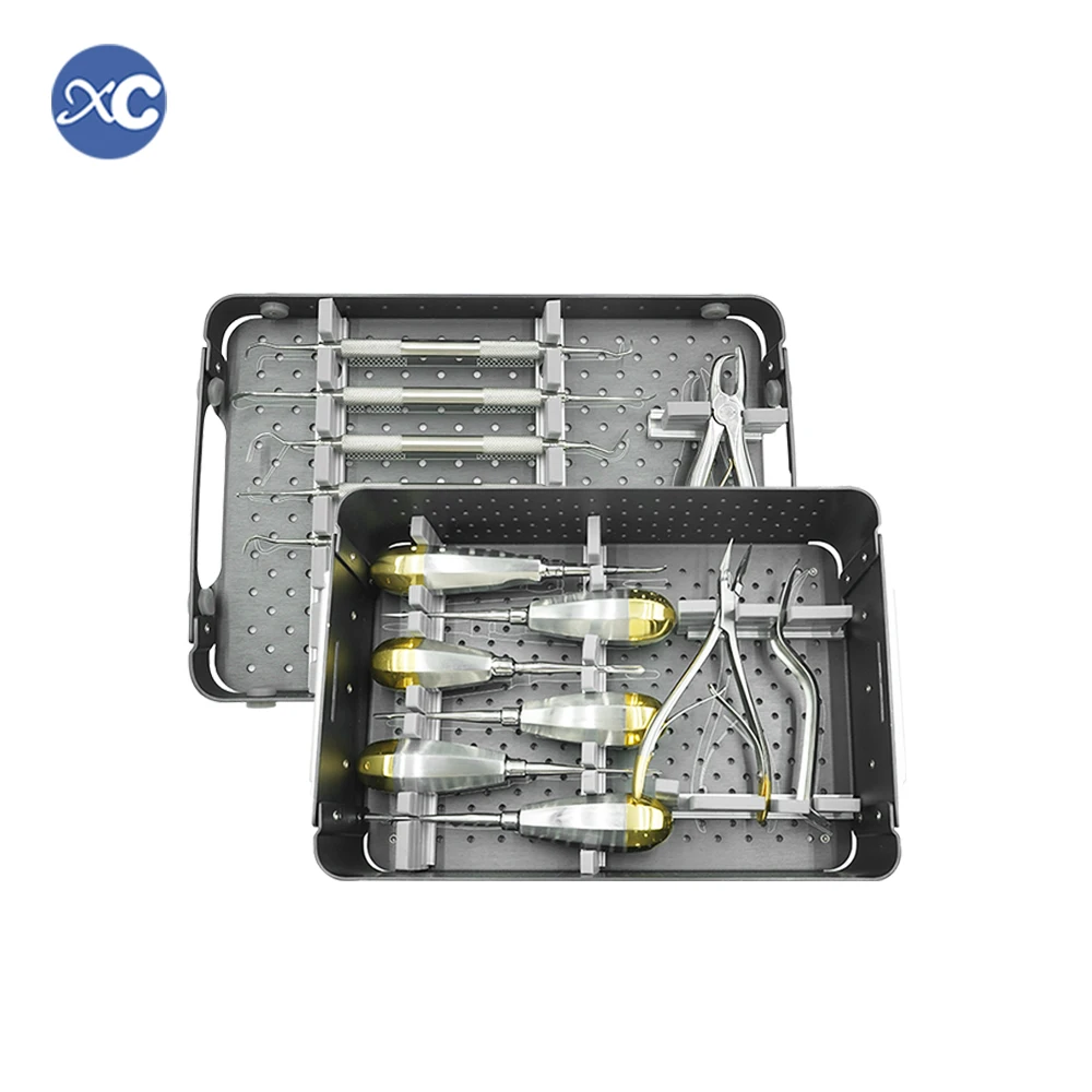 XC MEDICO Professional Veterinary & Dental Surgical Basic Instruments Kit-Stainless Steel Manual for Animal Clinic/Pet Hospital