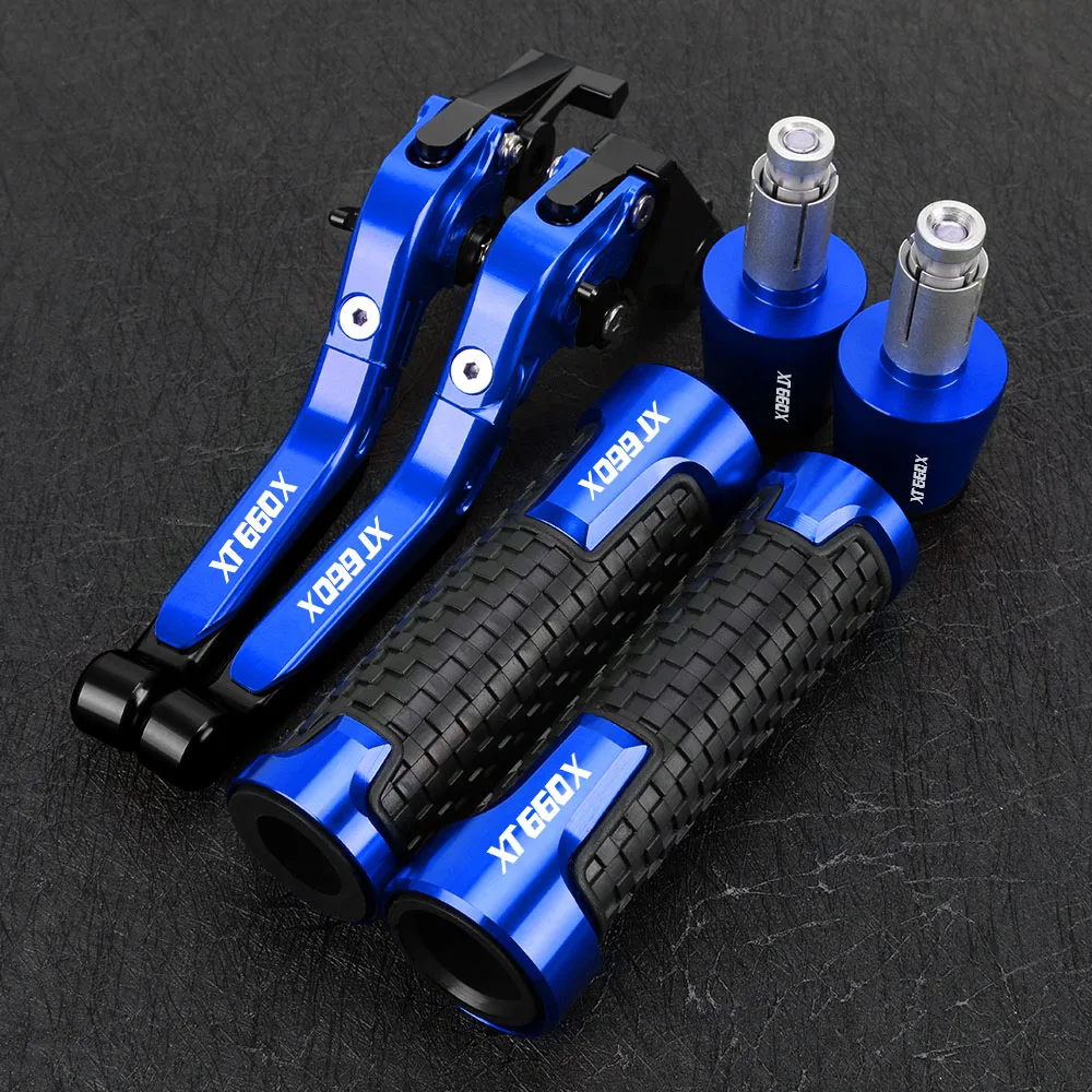 

For YAMAHA XT660X XT660 XT 660 X 660X Brake Clutch Levers Handlebar Hand Grips Ends 2004-2016 2015 2014 2013 2012 2011 2010 2009