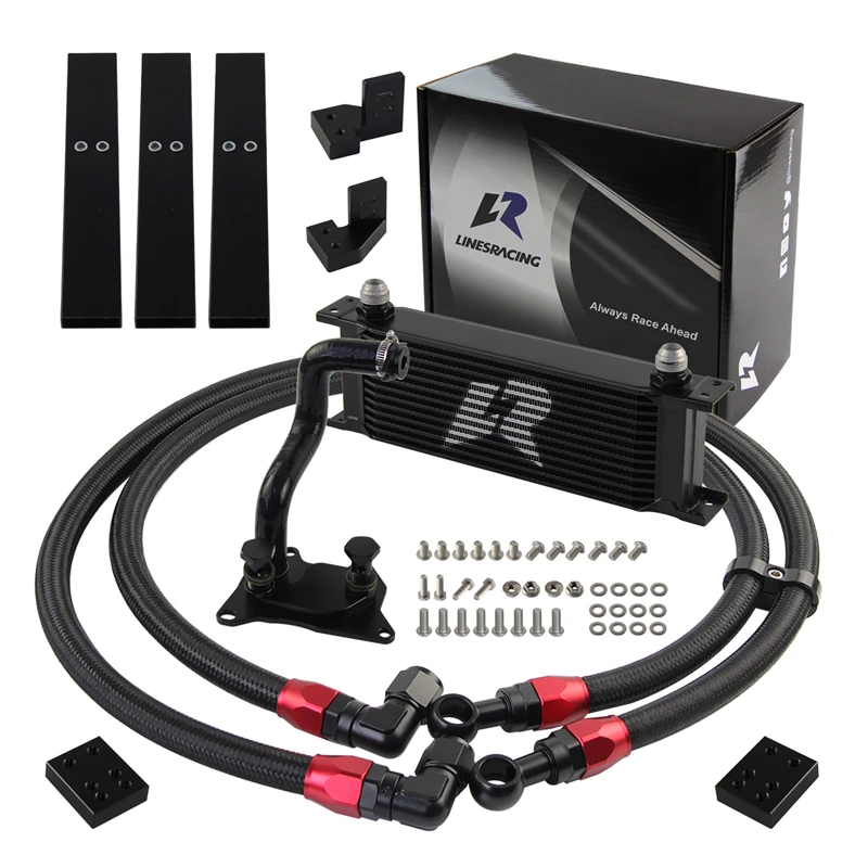 10AN 13Row Oil Cooler Kit for Audi A3/S3 8V W Golf VII Tiguan VII 2.0 TSI Skoda Octavia III 5E Superb III 3V EA888 MQB