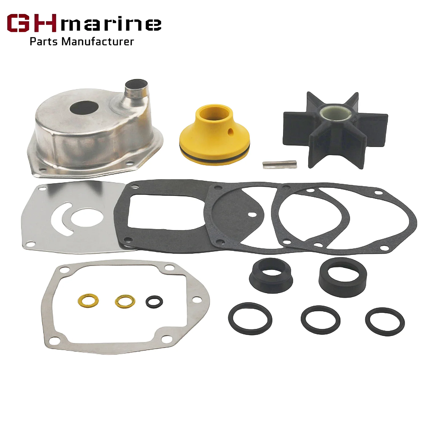 

817275K05 Water Pump Impeller Repair Kit Replaces Mercury 200 225 250 HP MerCruiser Alpha One 1 gen 2 Two 817275Q05 817275T4