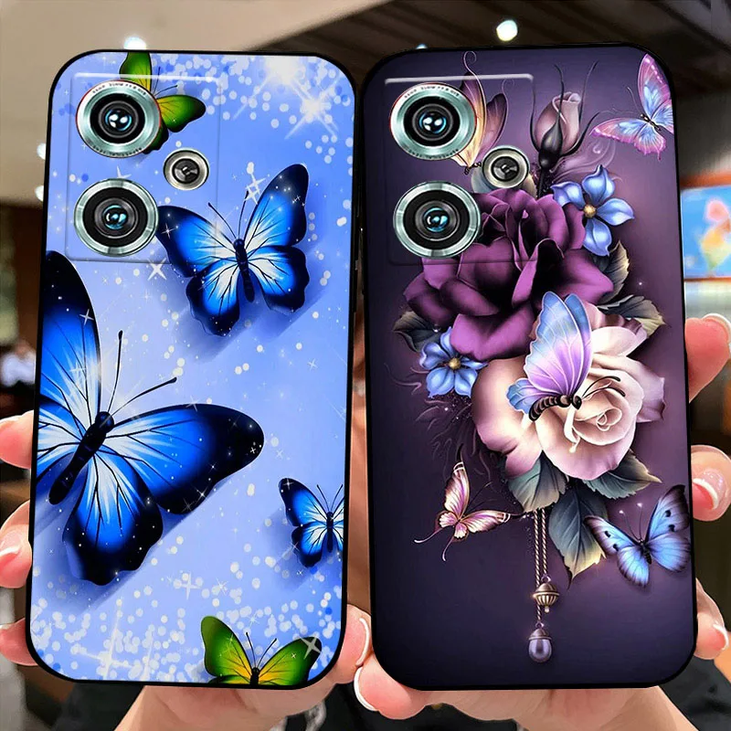 For ZTE nubia Z50 Case Z 50 Floral Pictorial Shockproof Phone Back Cover For ZTE NubiaZ50 Funda Shell NX711J Soft Silicone Coque