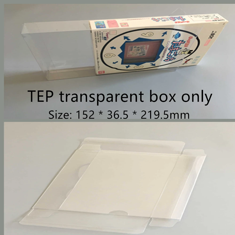 Collection Display Box For GBP/Nintendo GAME BOY POCKET/Tamagotchi Game Storage Transparent Boxes TEP Shell Clear Collect Case