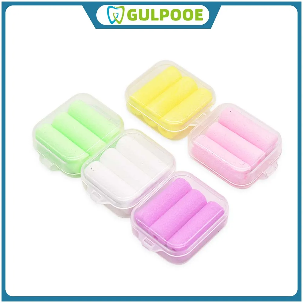 

GULPOOE 3Pcs Tooth Chew Aligners Orthodontic Invisible Retainer Seater Teeth Aligner Silicone Perfect Smile Fruit Gum Sticks