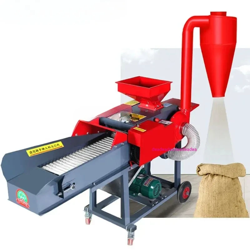 lzyDry and wet dual-purpose duck and goose feed machine,corn grain feed grinder wet straw, forage sugarcane grinder