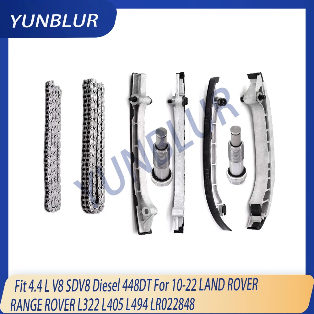 

Engine Part Timing Chain Kit Fit 4.4 L V8 SDV8 Diesel 448DT For 10-22 LAND ROVER RANGE ROVER L322 L405 L494 LR022848