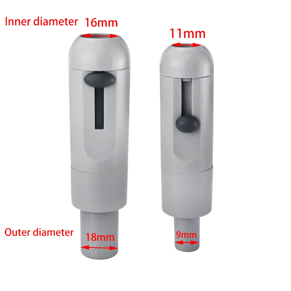 2pcs Universal Suction Handle Saliva Swivel Sucker Strong Weak Suction Adjustable Autoclavable Dental Suction Convertor