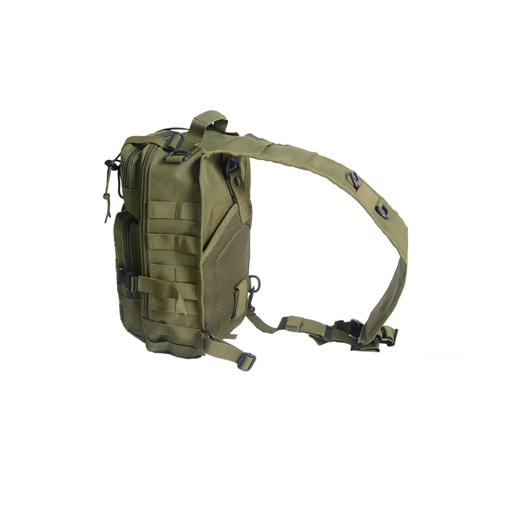 Tactical one-shoulder waterproof army fan Tactical chest hanging bag attack patrol hiking backpack Tactical diagonal backpack