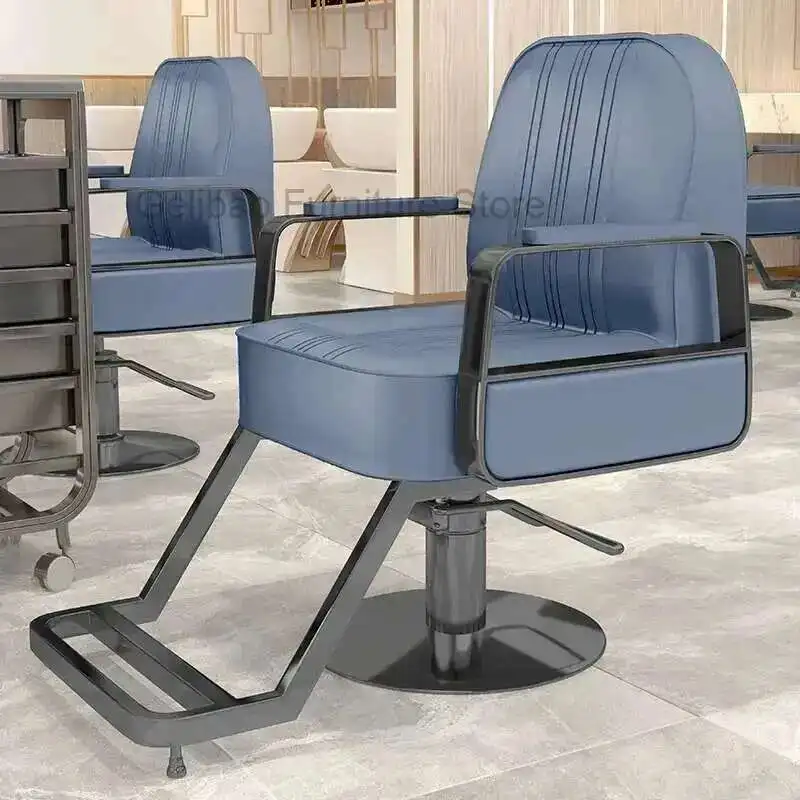 

Стул для стрижки, парикмахерская, салон красоты, парикмахерская, золотой парикмахерский человек, парикмахерская, винтажные стулья, колеса, шампунь, регулируемый