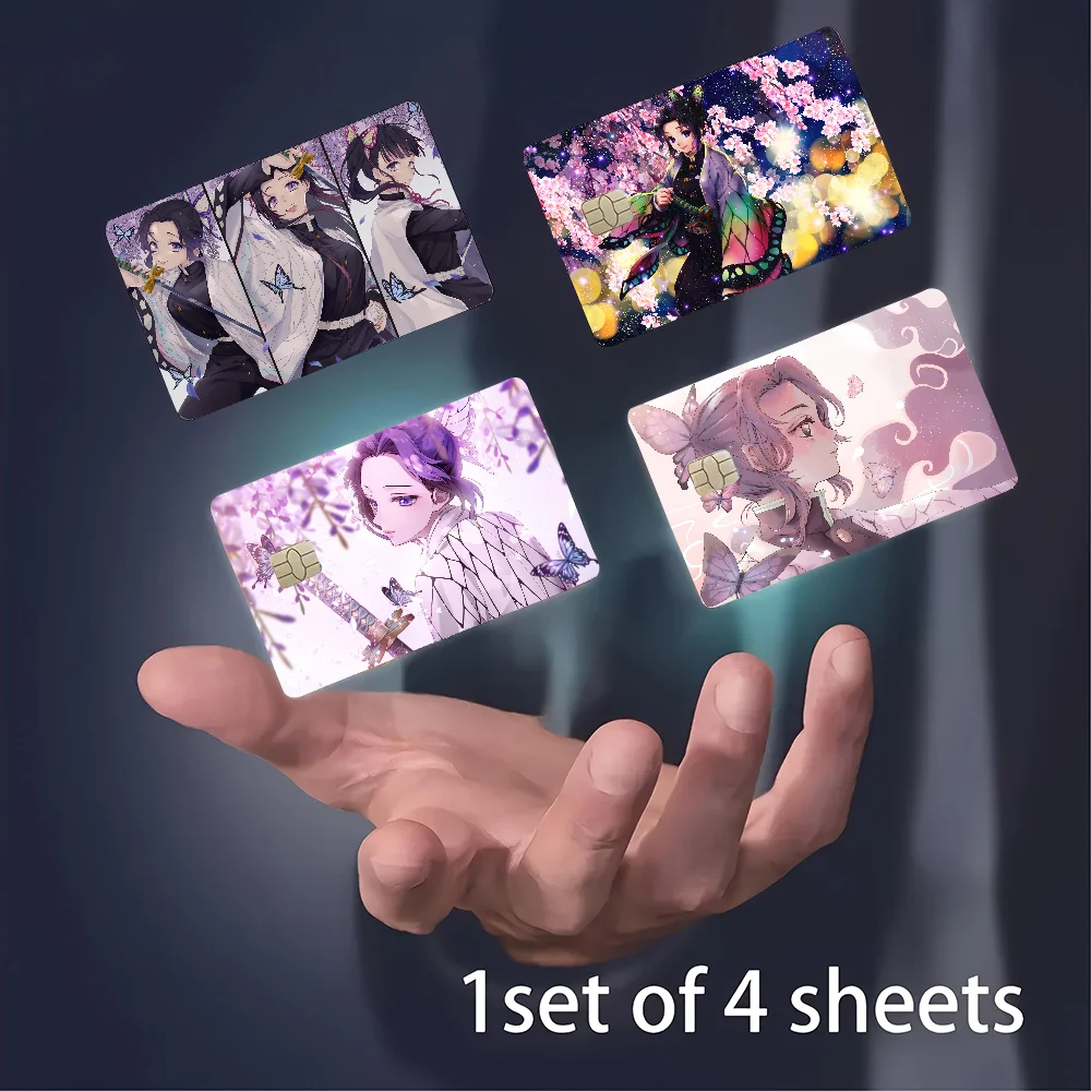 鬼滅の刃のステッカーフィルム,クレジットカードのスキンカバー,鬼滅の