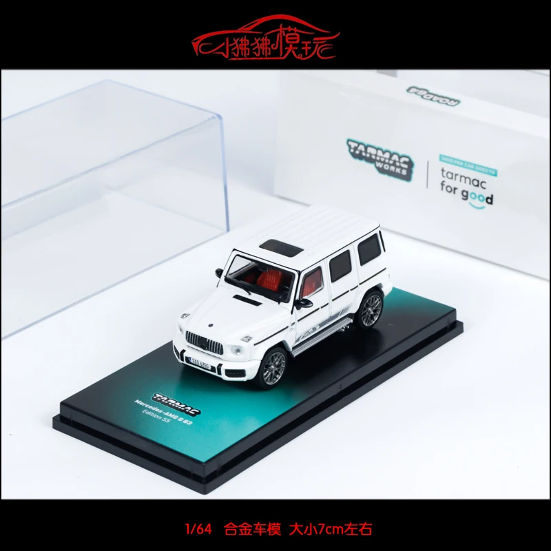 

TW Diecast 1/64 Scale Mercedes Benz G63 AMG Off-road Car Model Alloy Benz G63 Camping Toy Car Model Scene Ornament Play Vehicles