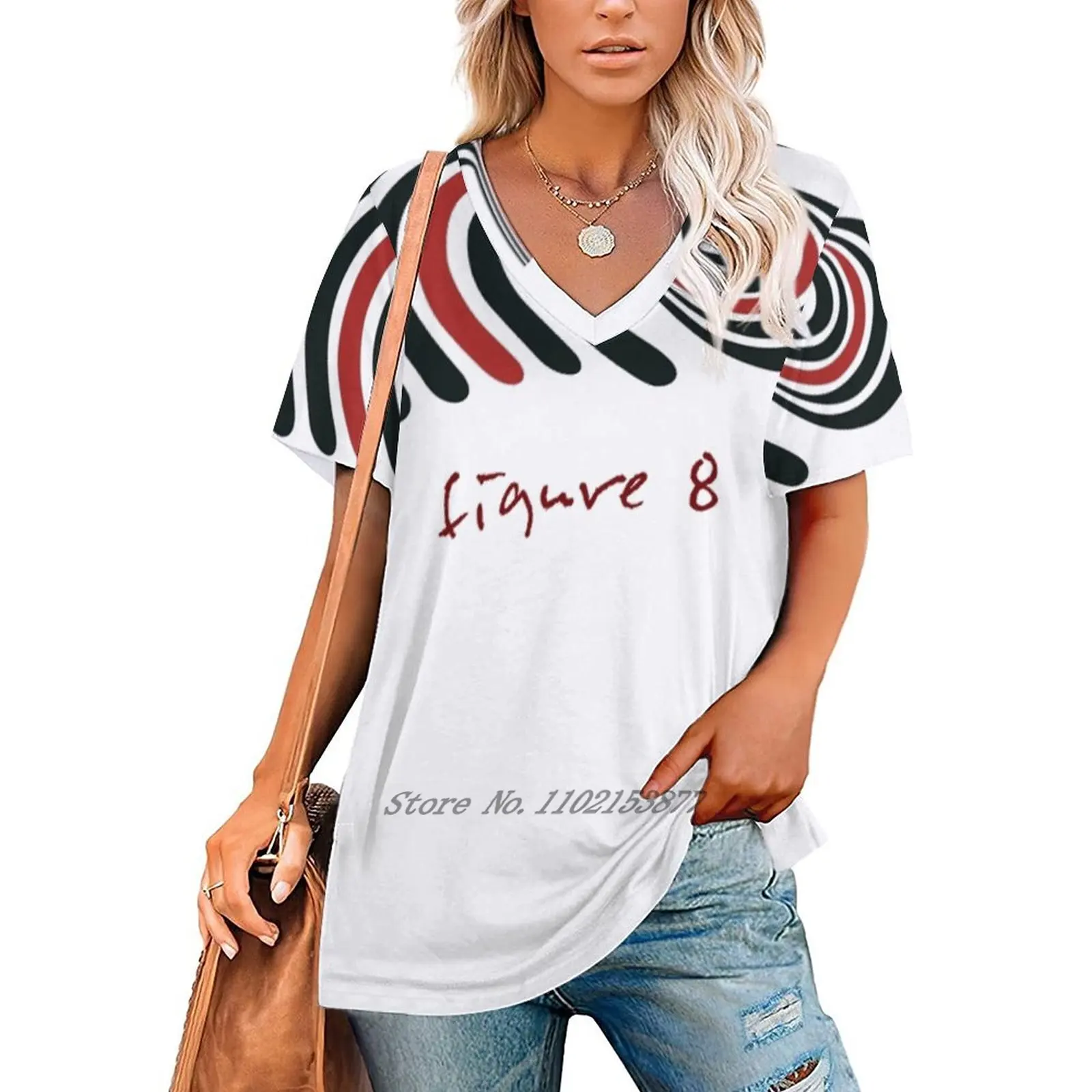 20 New Fashion Zip Off Shoulder Top Short-Sleeve Women Shirt Elliot Eliot Eliott Elliott Smith Color Colors Bars Rainbow Wall