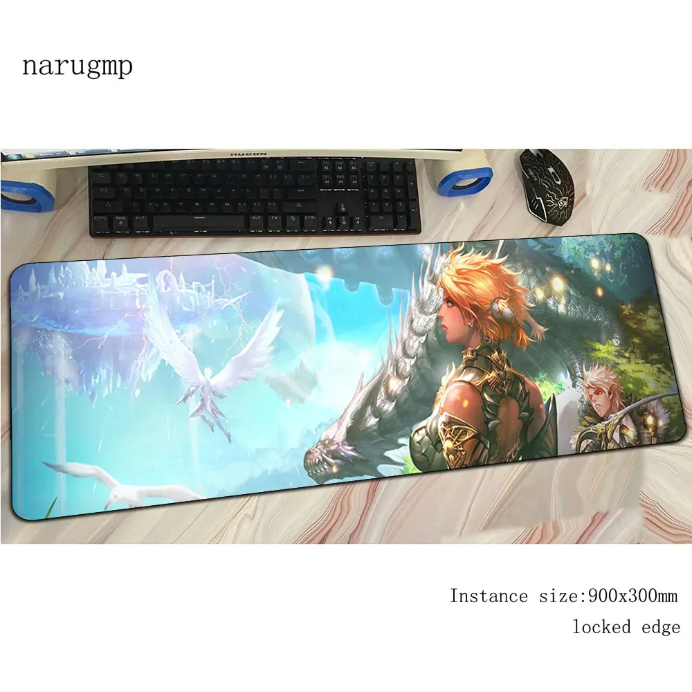 Lineage 2 mouse pad mousepads vendas quentes melhor gaming mousepad gamer padrão de massa grande personalizado mouse pads teclado pc pad