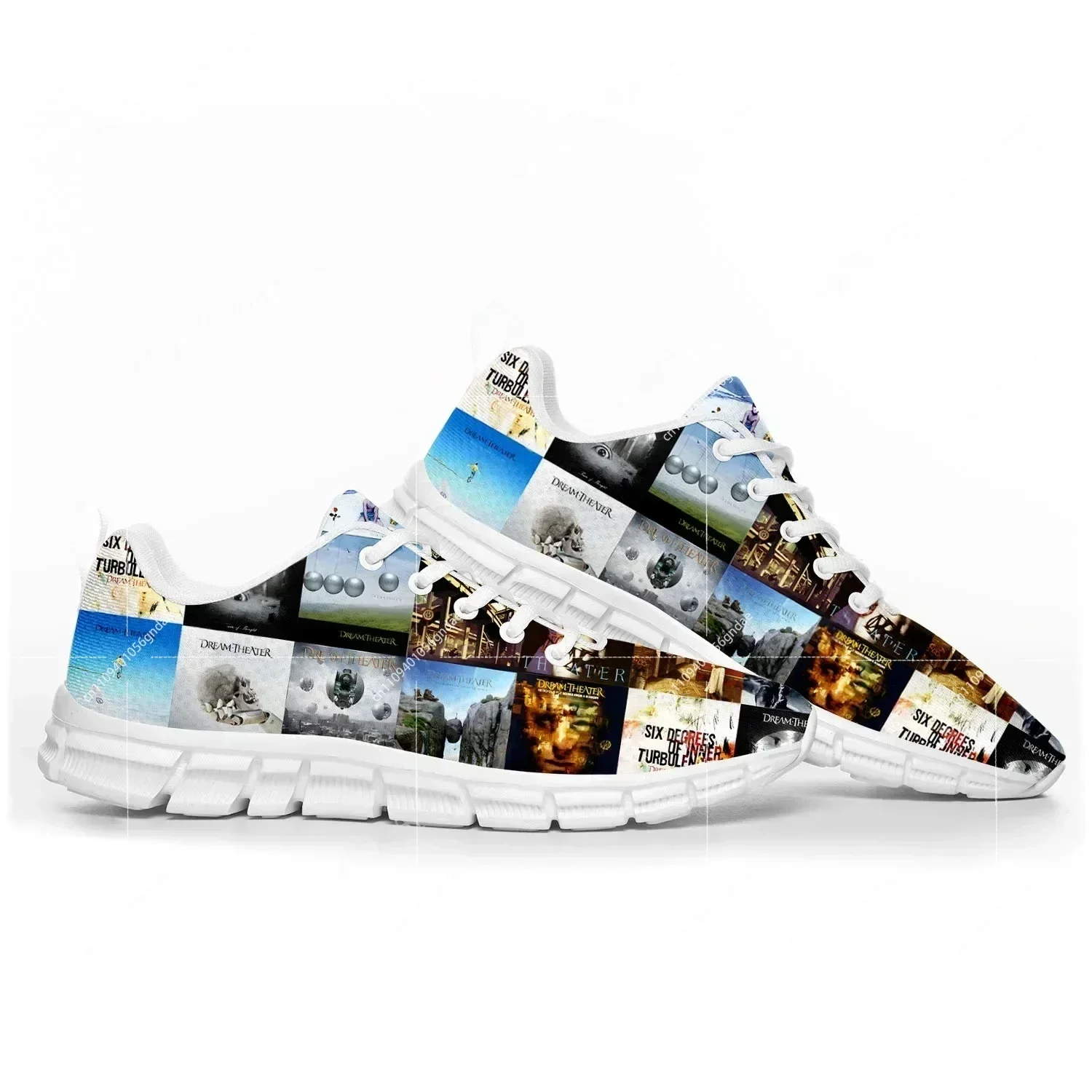 

Dream Theater Rock Band Music Sports Shoes Mens Womens Sneakers Casual Custom Couple Shoes