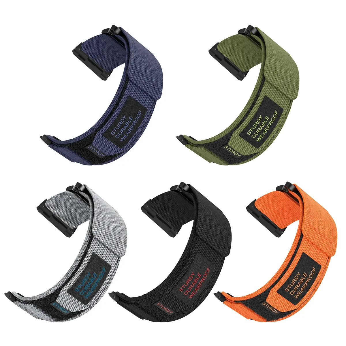 Nylon Strap Sports Bracelet Compatible For Xiaomi watch H1 ECG Woven Outdoor Sports Loop Strap