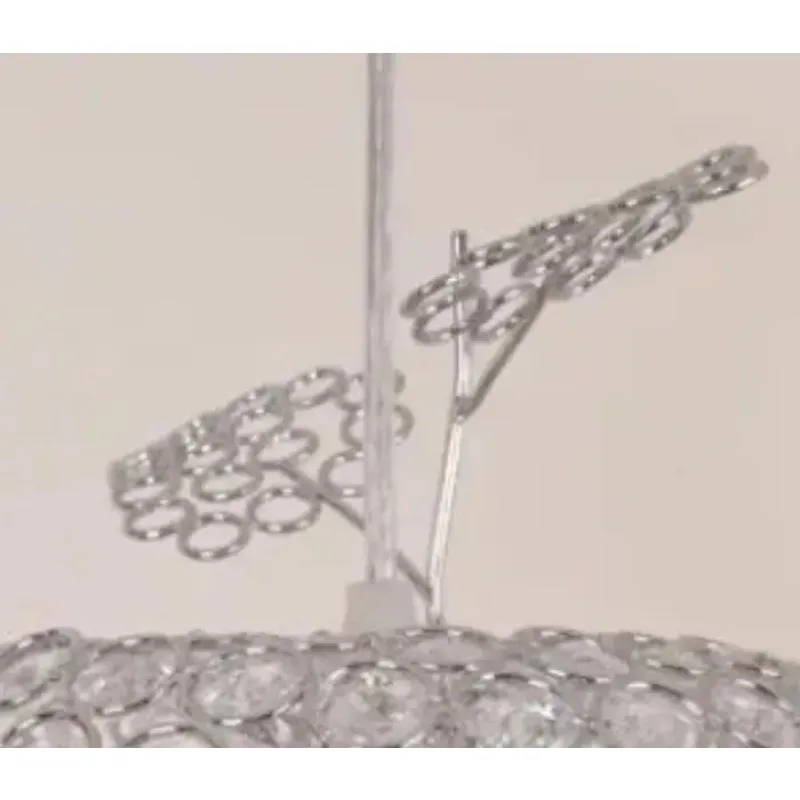 Modern Best-Selling LED Square K9 Crystal Apple Chandeliers Crystal/Al AC85-260V Crystal Apple Lighting