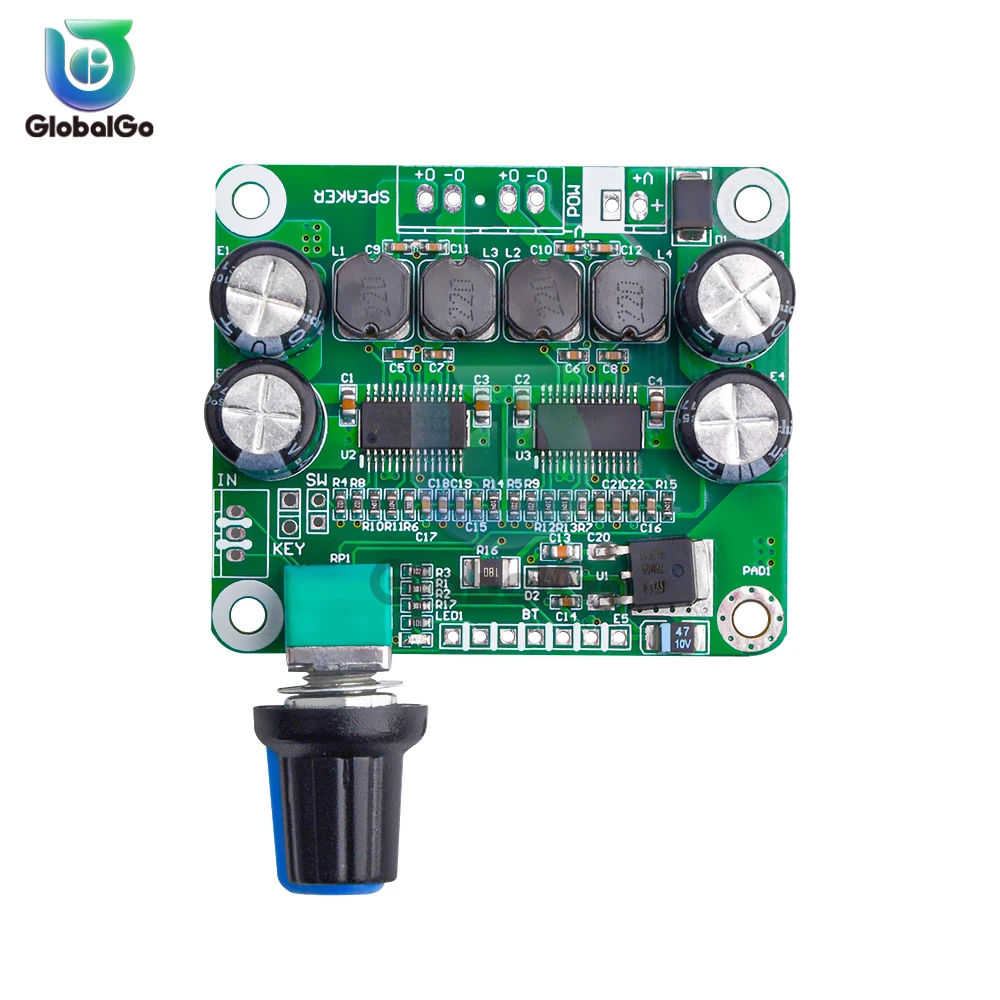 TPA3110 PBTL Scheda Amplificatore Digitale Stereo Classe D 30W DC8-25V Amplificatore di Potenza Scheda Modulo con Bluetooth-compatibile 5.0