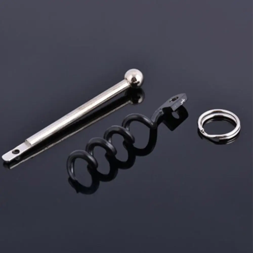 Portable Stainless Steel Keyring Red Wine Bottle Opener Corkscrew Cork Puller Twist Stick - view 6
