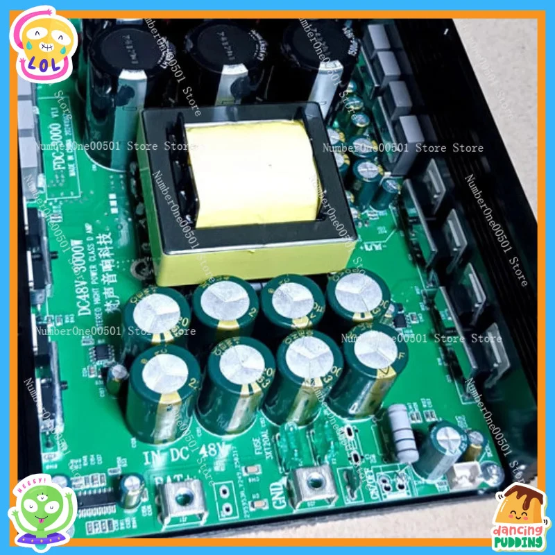 

3kW High Power Stereo Karaoke Amplifier Module Professional Outdoor Wedding Sound System Board