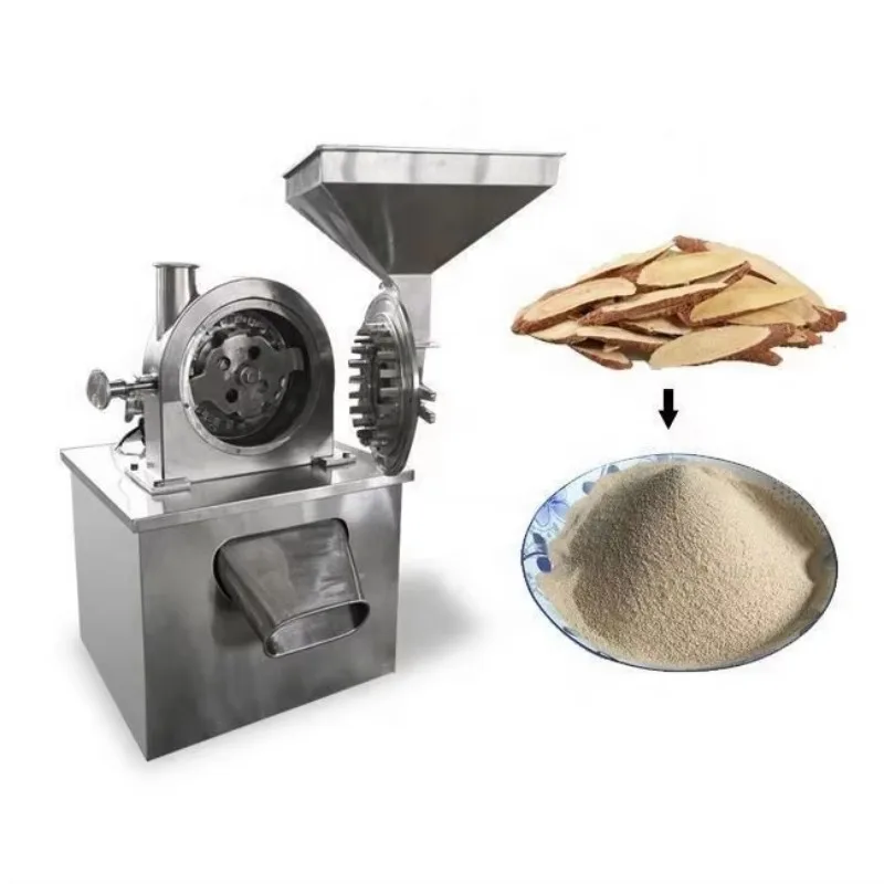 Automatic Wheat Flour Grinding Machine Sesame Seeds Grinder Machine Wheat Flour Making Pulverizer Spice Grinding Machine