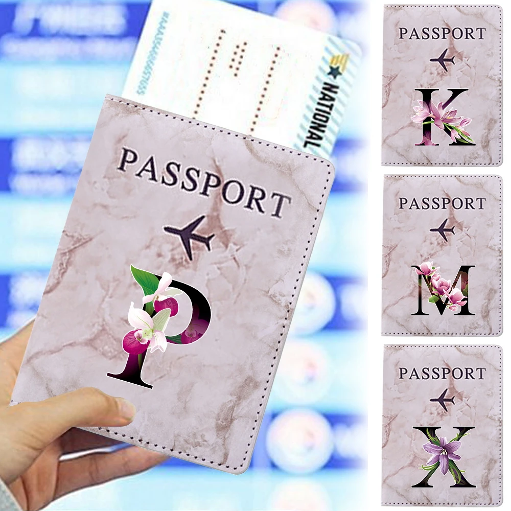 

Travel Passport Holders for Both Men And Women,Featuring a Stylish Flower Design, Serve As Covers for Tickets And Business Cards