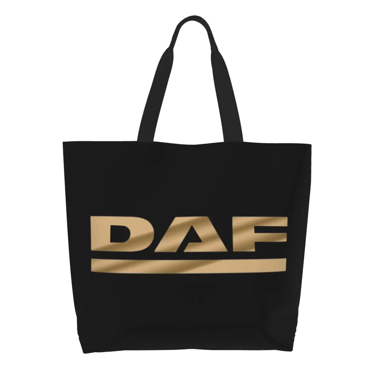 Awesome Daf Design Shopping Tote Bag Canvas Large Capacity Shoulder Bags Shopper Grocery Handbag for Women