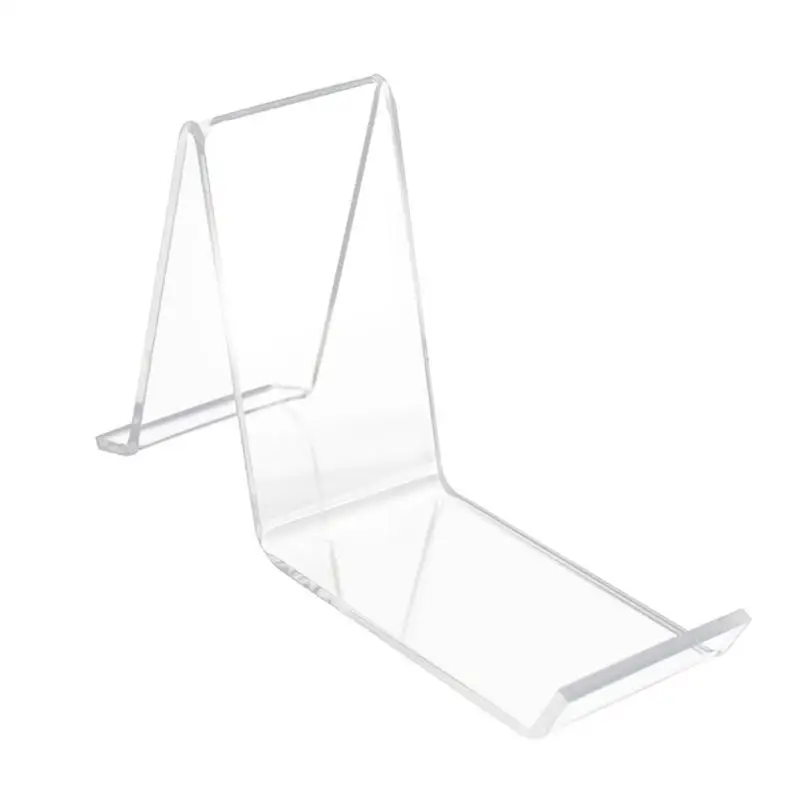 Clear Acrylic Shoe Store Display Stands Rack Holder Sandal Display Stands resistant to wear durable transparent looks textured