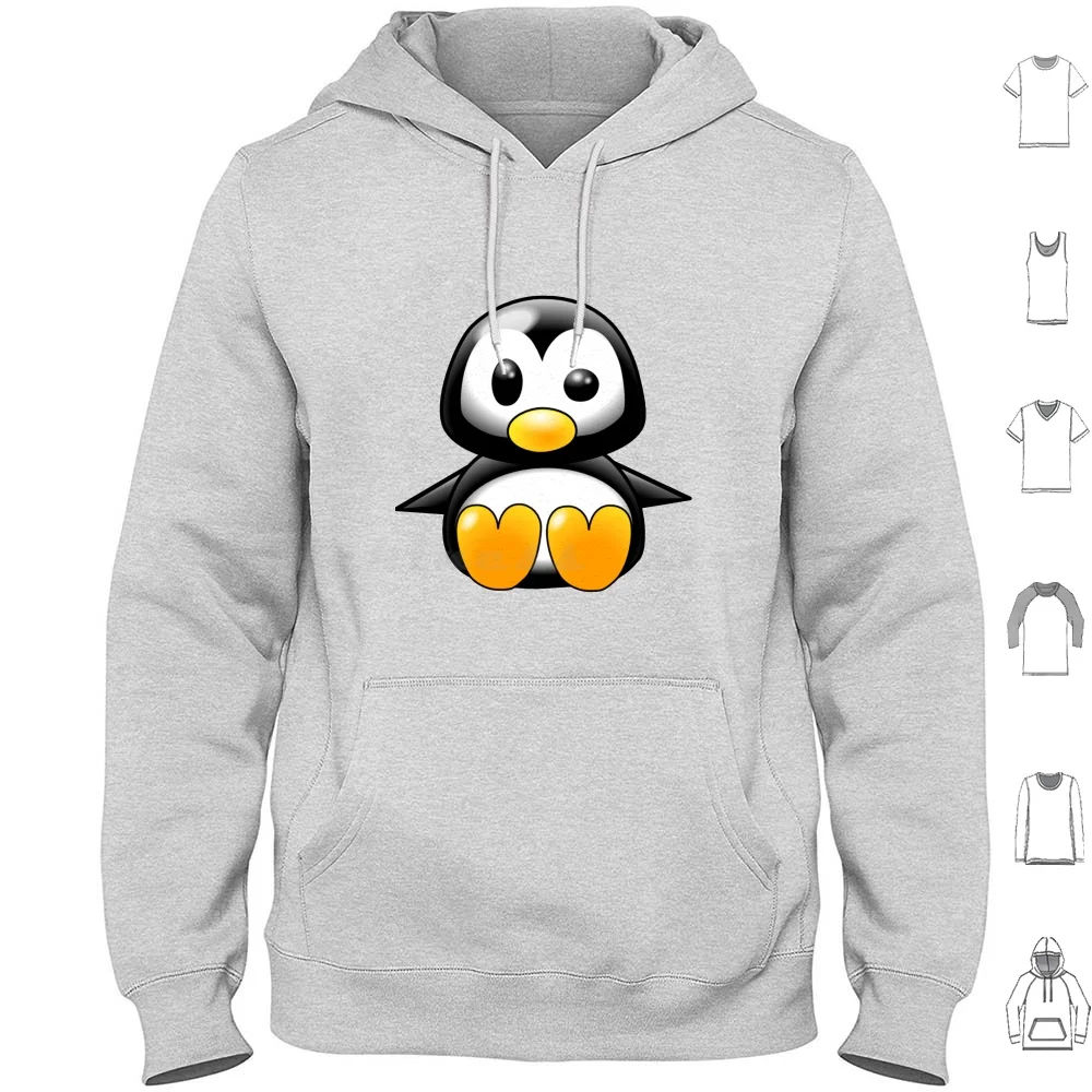Baby Penguin Hoodies Long Sleeve Bird Baby Penguin