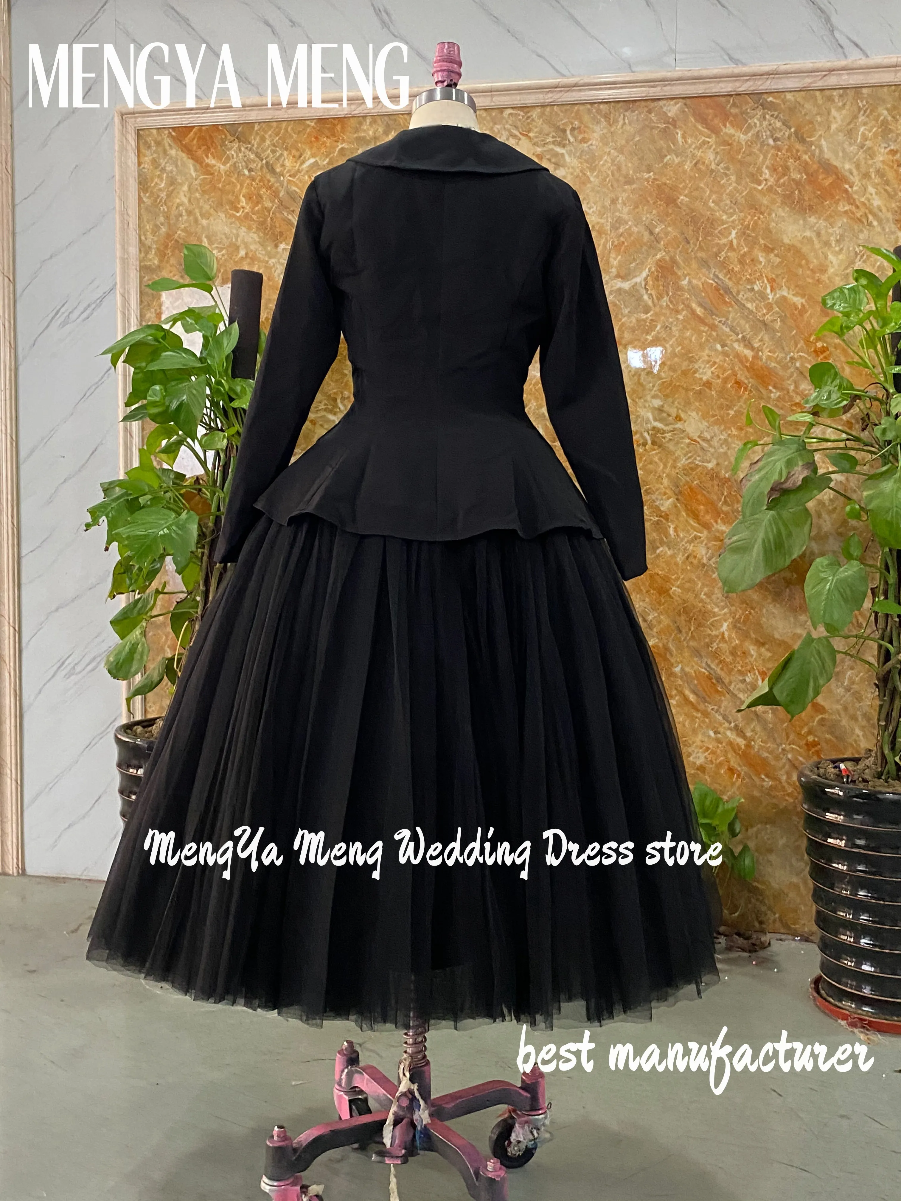 Faldas de tul negras elegantes para mujer, falda de tul hinchada de talla grande, nuevo estilo de nicho para mujer, traje, falda de hilo, conjunto de dos piezas