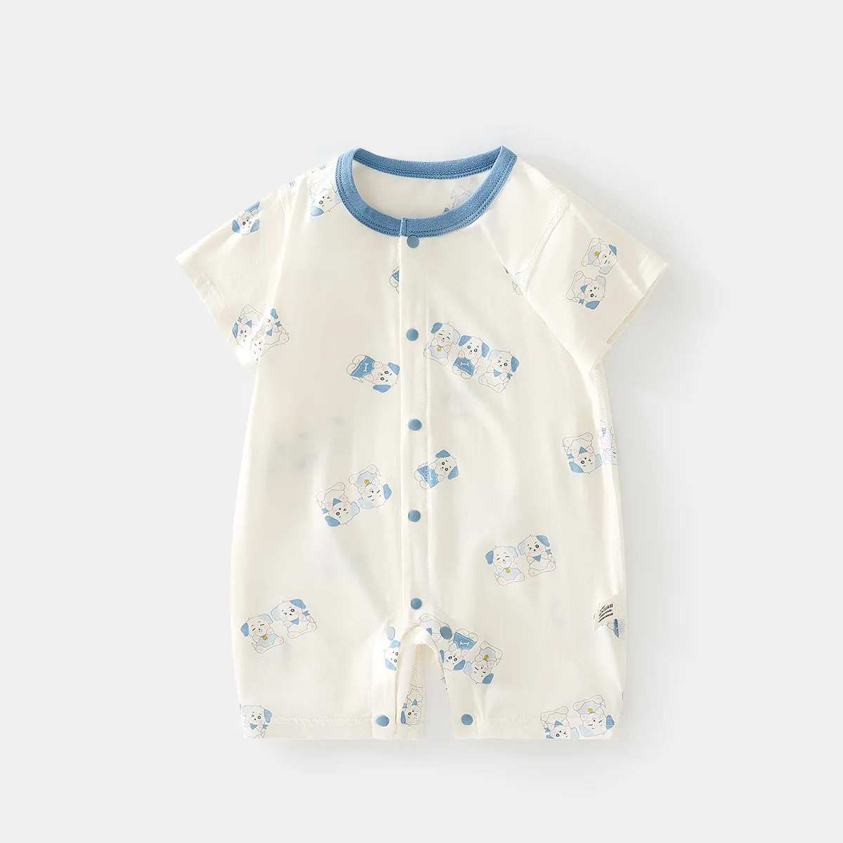 Baby Baby Onesie Summer Jumpsuit Modal Men and Women Baby Thin Baby and Infants Romper Air Conditioning Clothes Newborn