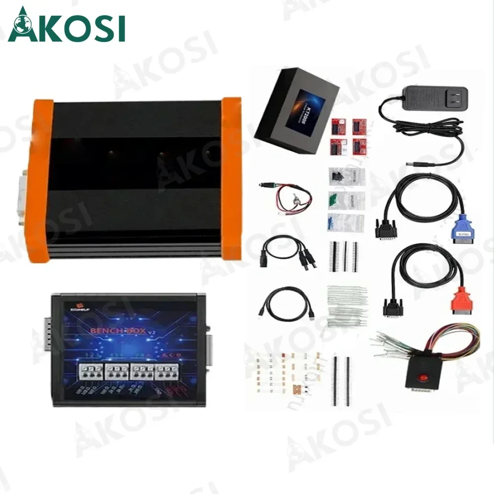 2024 NEW Full Version For KT200 2 TCU ecu programmer master with Offline Workstation Get Free BDM/JTAG Solder-free Adapter Chip