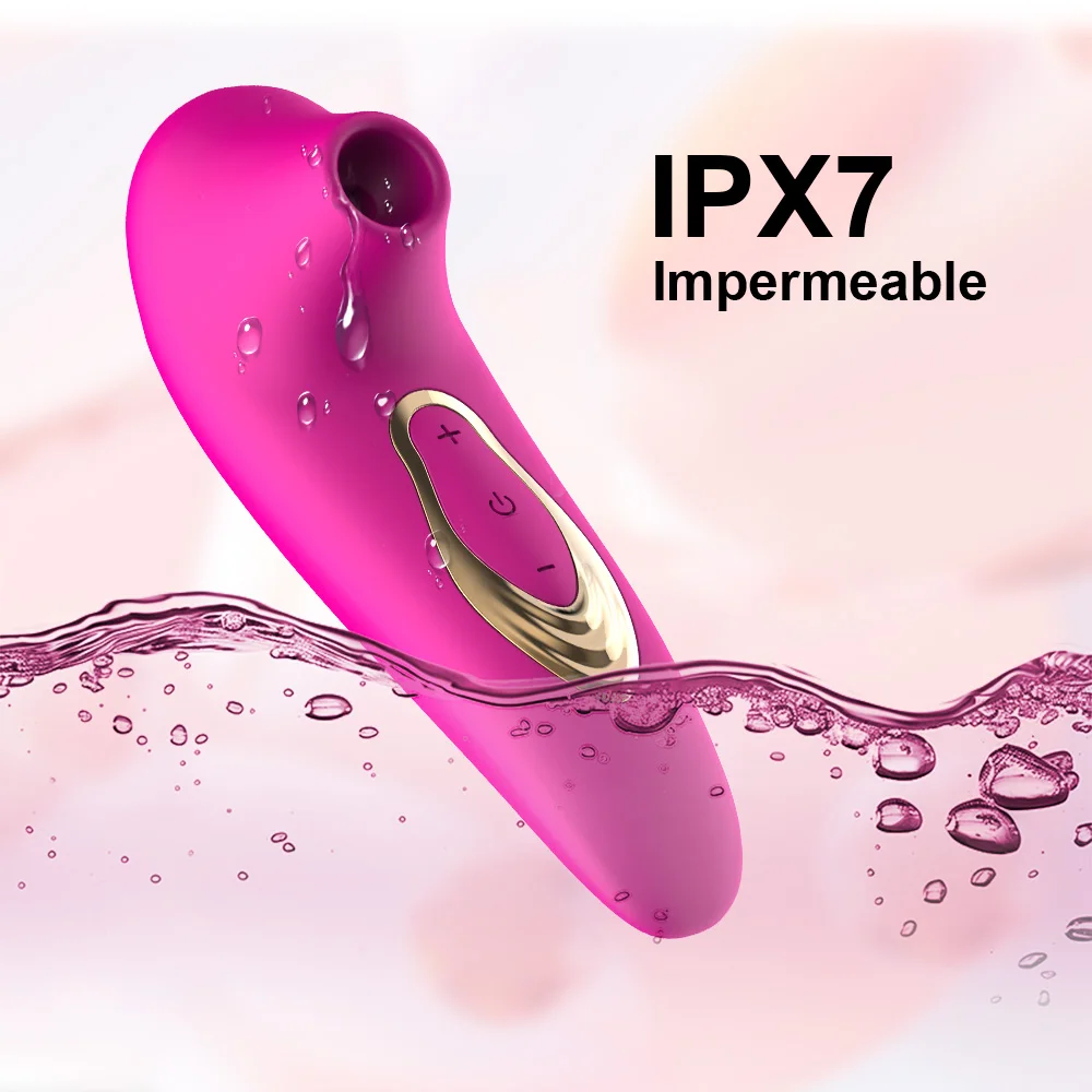 Potente Vibrador de Succión de Clítoris, Estimulador Oral de Pezones, Juguete Sexual para Adultos, Masajeador de Clítoris para Mujeres