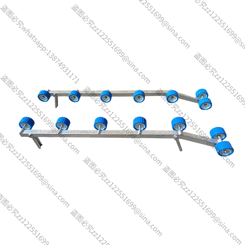 

Suitable for Motorboat Trailer Frame Roller Accessories, Modified Double-row Wheel Black Anti-corrosion Wood Trailer Frame
