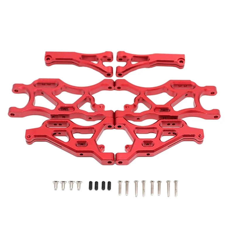 

Metal Front & Rear Suspension Arm Set For Arrma 1/7 Limitless Infraction 6S 1/8 Typhon 6S Rc Car Upgrade Replacement Parts Red