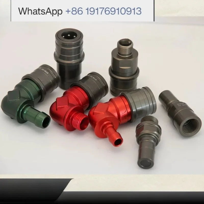 Liquid Cooled Aluminum Plane Quick Coupling SPT05 | SPT08 | General Purpose