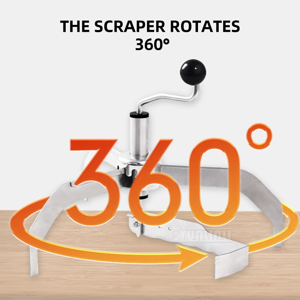 آلة توزيع الفطائر المصنوعة من الفولاذ المقاوم للصدأ، أداة عجين قابلة للطي، صانع فطيرة