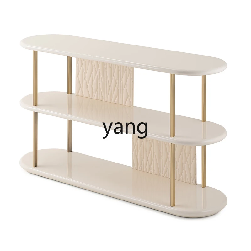 

LXL Bookshelf and Storage Shelf Floor Villa Large Apartment Bookcase Light Luxury Reading Rack