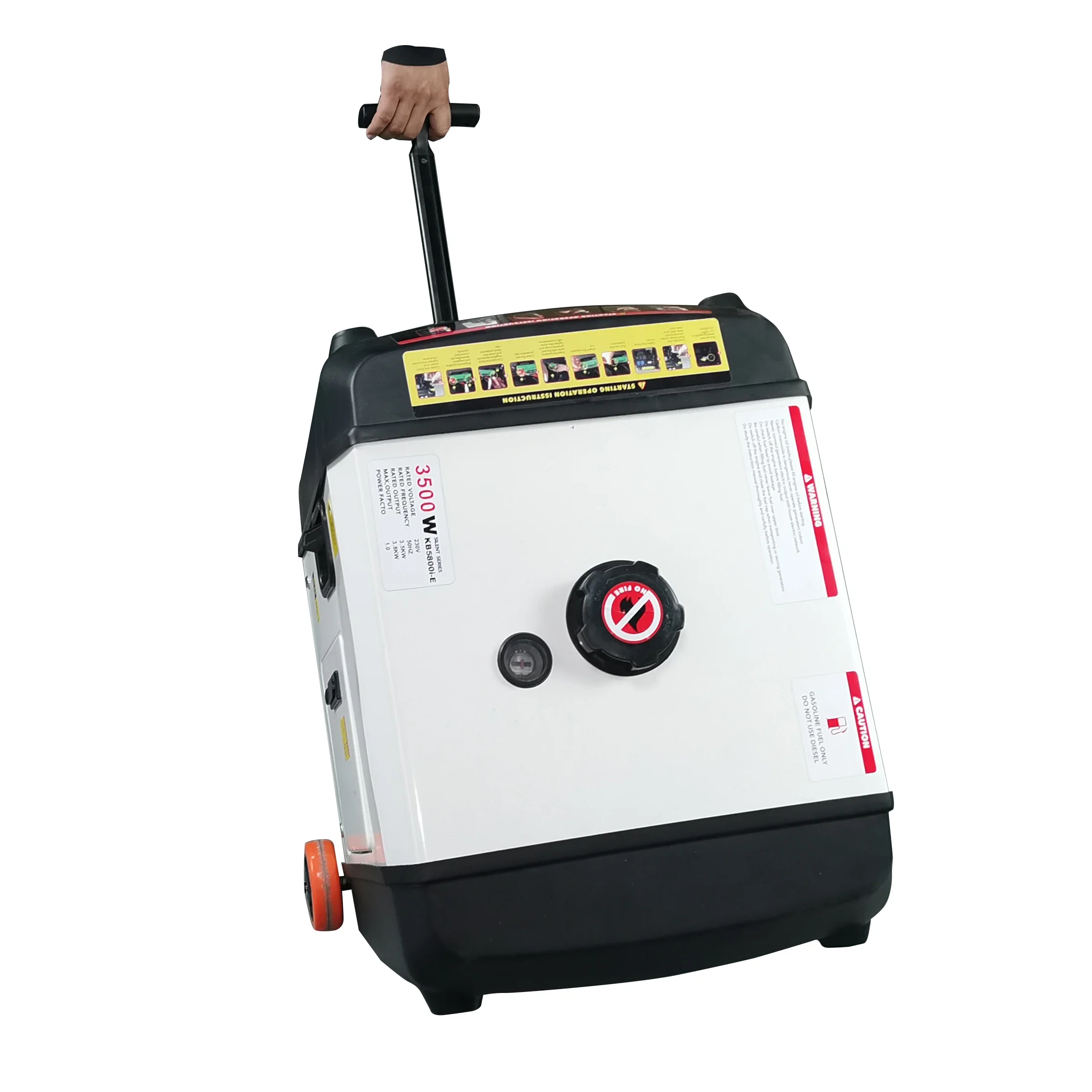 

Portable 4kW 5kW gasoline inverter for 110V 220V 230V electric power supply