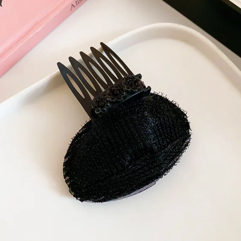 Princess Styling Tools Hair Pad For Women High Skull Top Fluffy Invisible False Hair Clip Thickening Volume Base Puff Cushion image 4