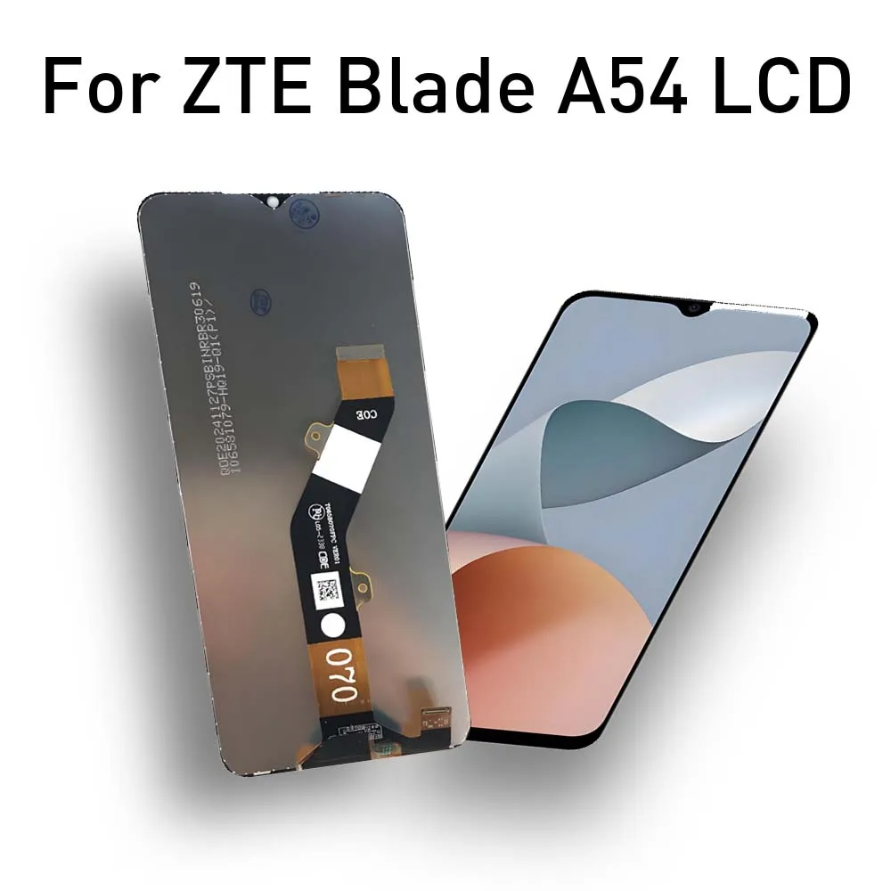 66-''高品質-lcd-ディスプレイタッチスクリーンデジタイザ-zte-blade-a54-交換用アセンブリ部品-a54-携帯電話修理用