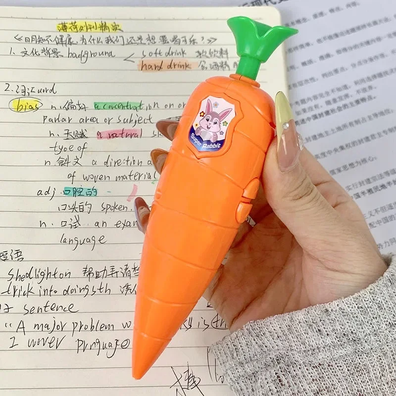 

Disney Zootopia Merchandise Carrot Voice Recorder, Cute Stationery, Small Student Voice Recorder, Creative Birthday Gift