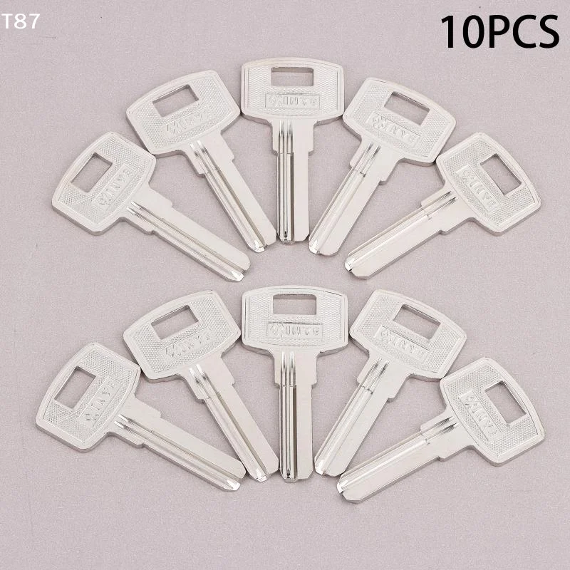10 Pcs/LOT Commonly Used Key Blank FAV1D Baili Double Slot Key Blank Key Material/Key BlankT Ing Q Store