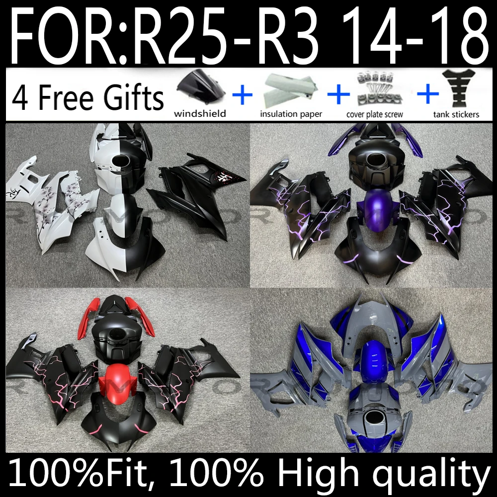 

Yamaha R3 R25 Injection Mold Motorcycle Full Fairing Body Kit 19-24 Durable Injection Plastic Bodywork Kit