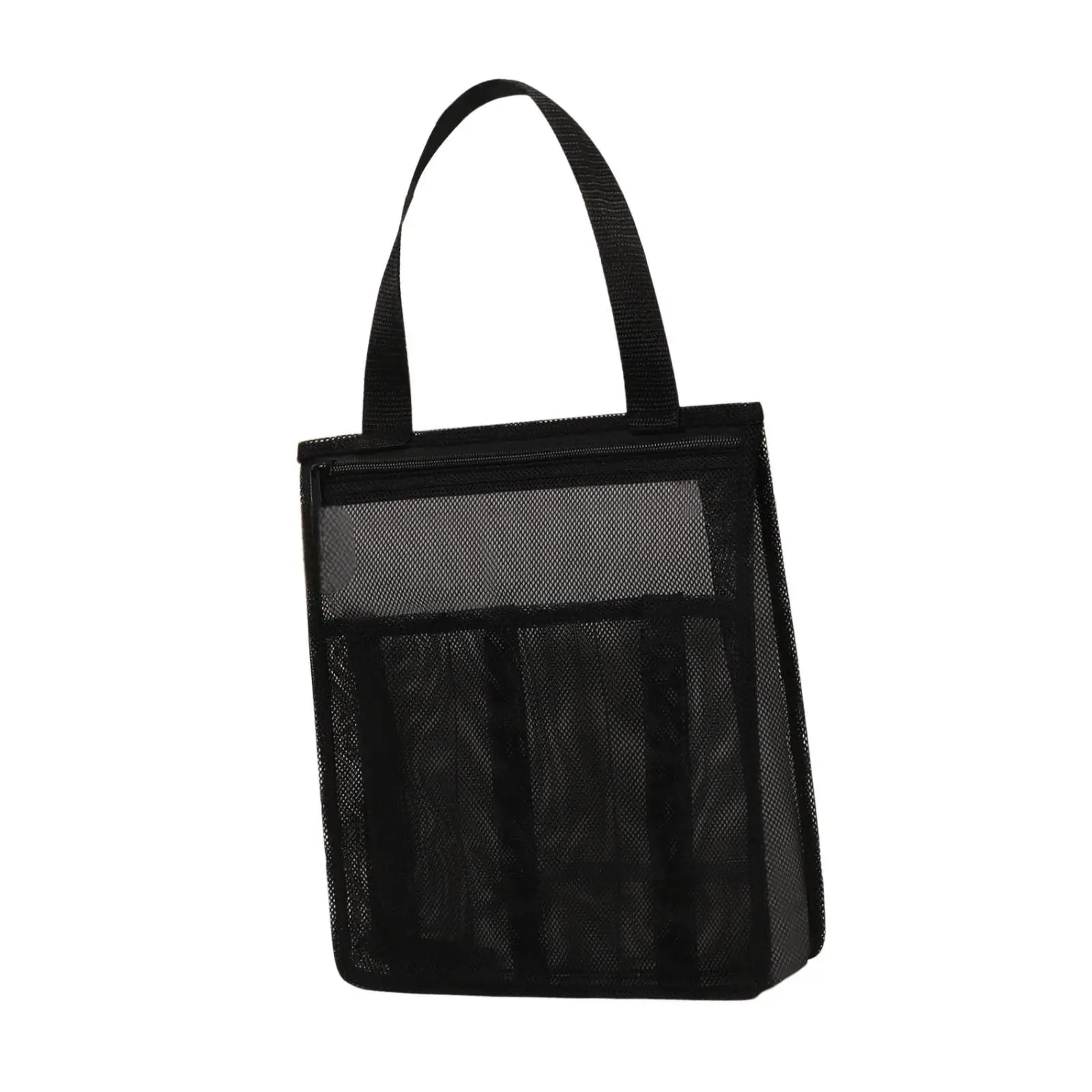 Portable Mesh Shower Tote Bag Bathroom Organizer for College Dorm Quick Dry Toiletry Bag for Swim Gym Camping