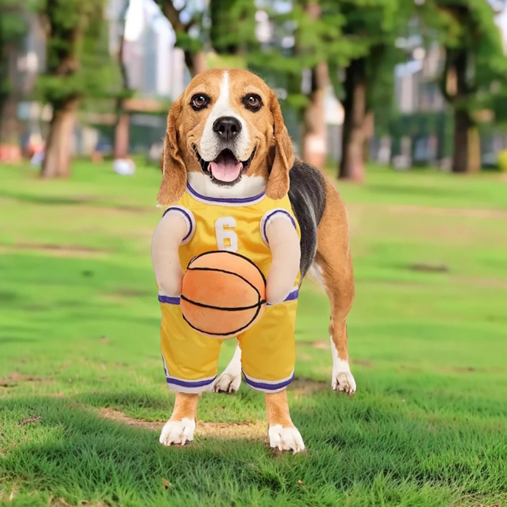 Basketball Dog Costume For Daily Funny Comfort Dog Cosplay Costume Pet Costume