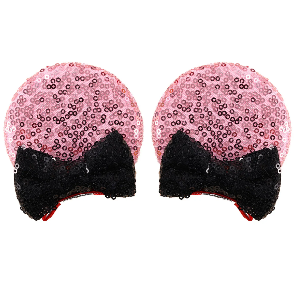 มินิโซเครื่องประดับผมเด็กยุโรปและอเมริกาปิ่นปักผมโบว์เลื่อมสามมิติกิ๊บติดผมมิกกี้เครื่องประดับผม