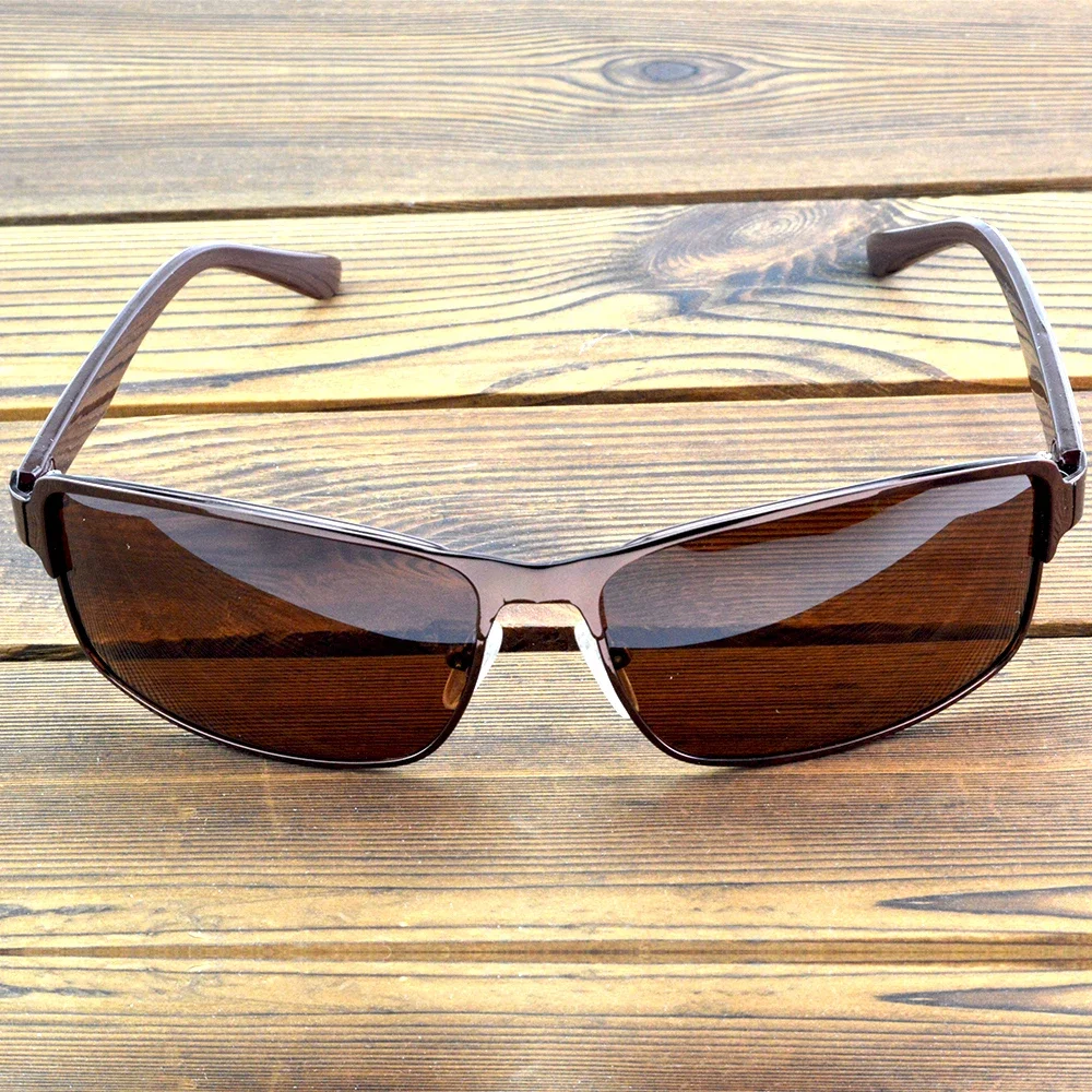 

Clara Vida Polarized Brown For Rainy Days Driving Fishing UV400 UV100% Polaroid Sunglasses