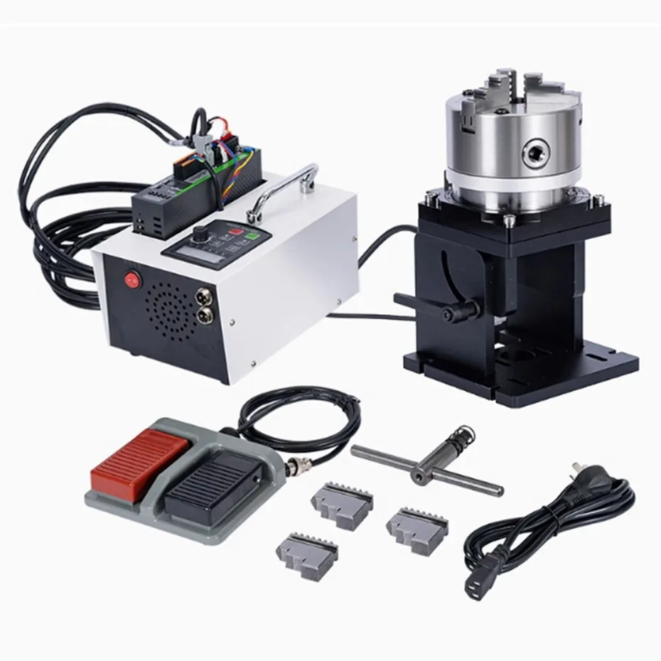 Precision rotary table laser welding marking cutting welding sensor welding hardware cutting chuck: 80/100/125/160